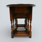Old Charm Oval Nest of Tables in Tudor Brown Model 1990 VGC FREE UK Delivery
