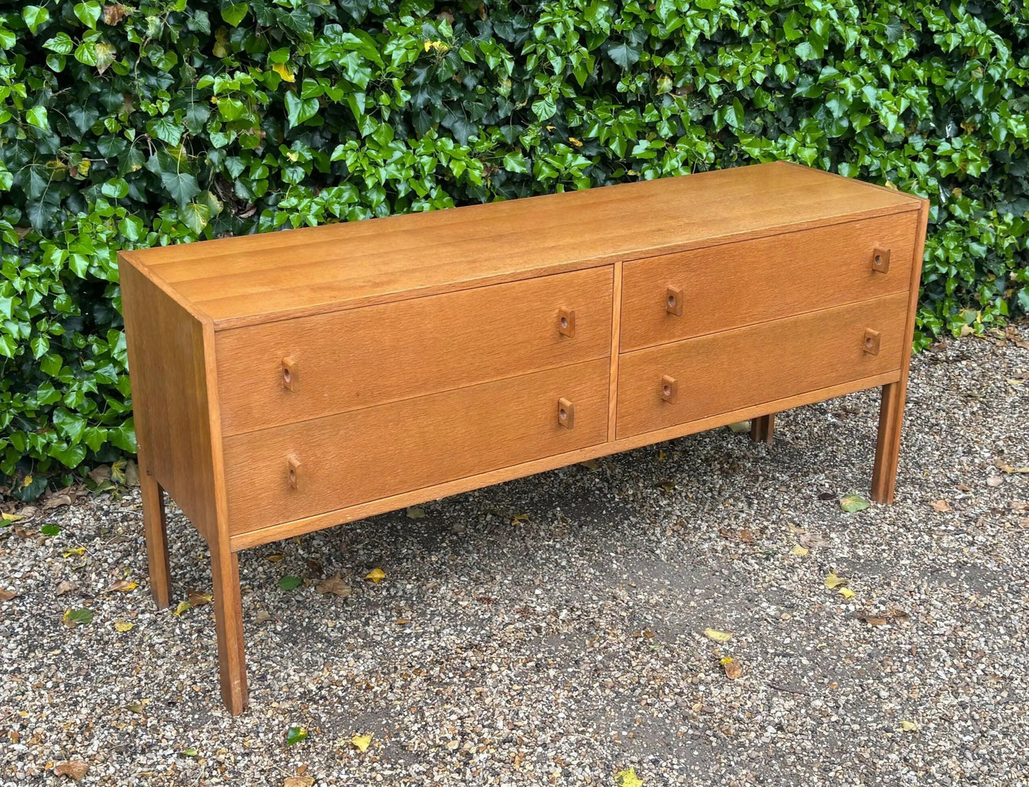 Vintage 1970's 'Savana Range' Oak Chest Of Drawers By Stag