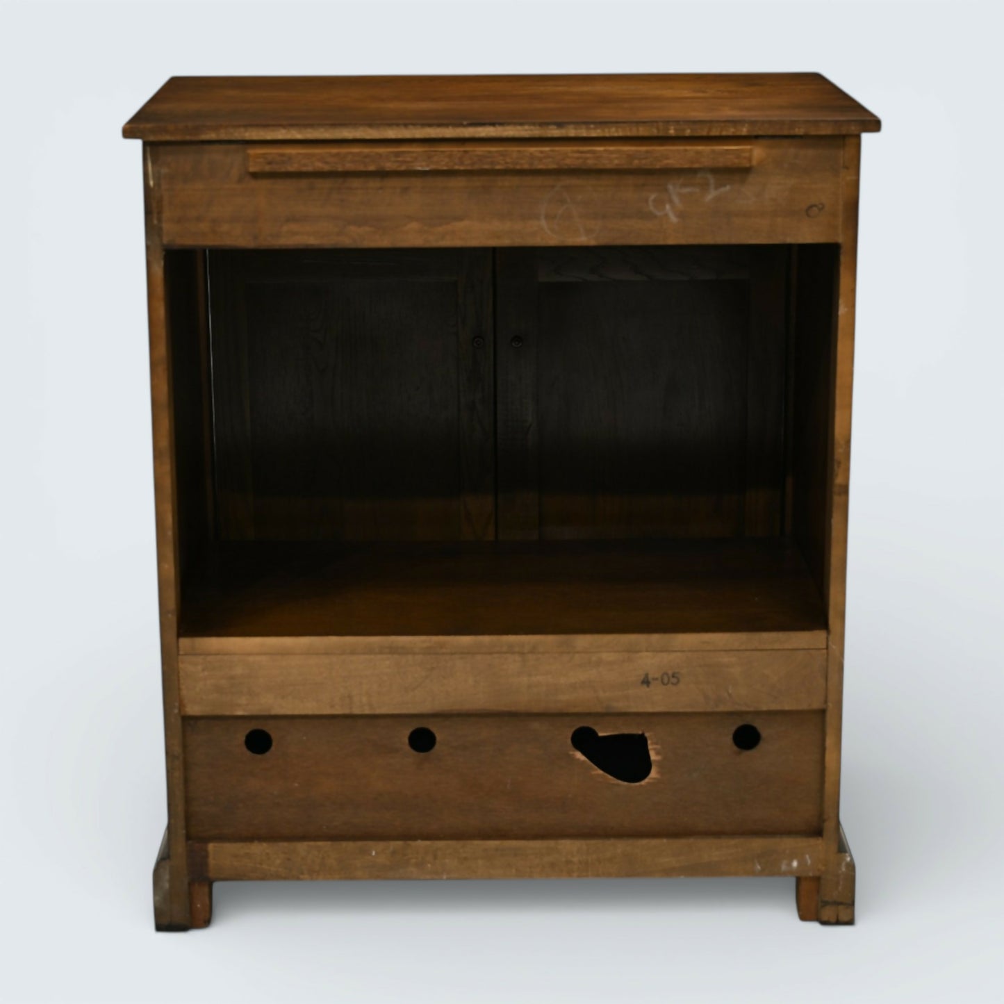 Old Charm Oak TV Video Cabinet Cupboard Light Oak Gold Diamond FREE UK Delivery*