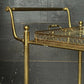 French Brass Cocktail Trolley