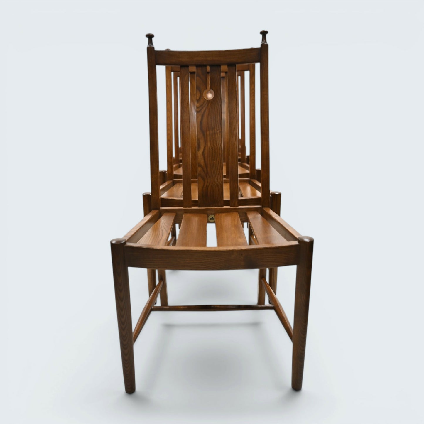 Ercol Set Of 6 Dining Chairs Golden Dawn Finish Model 872 FREE UK Delivery*