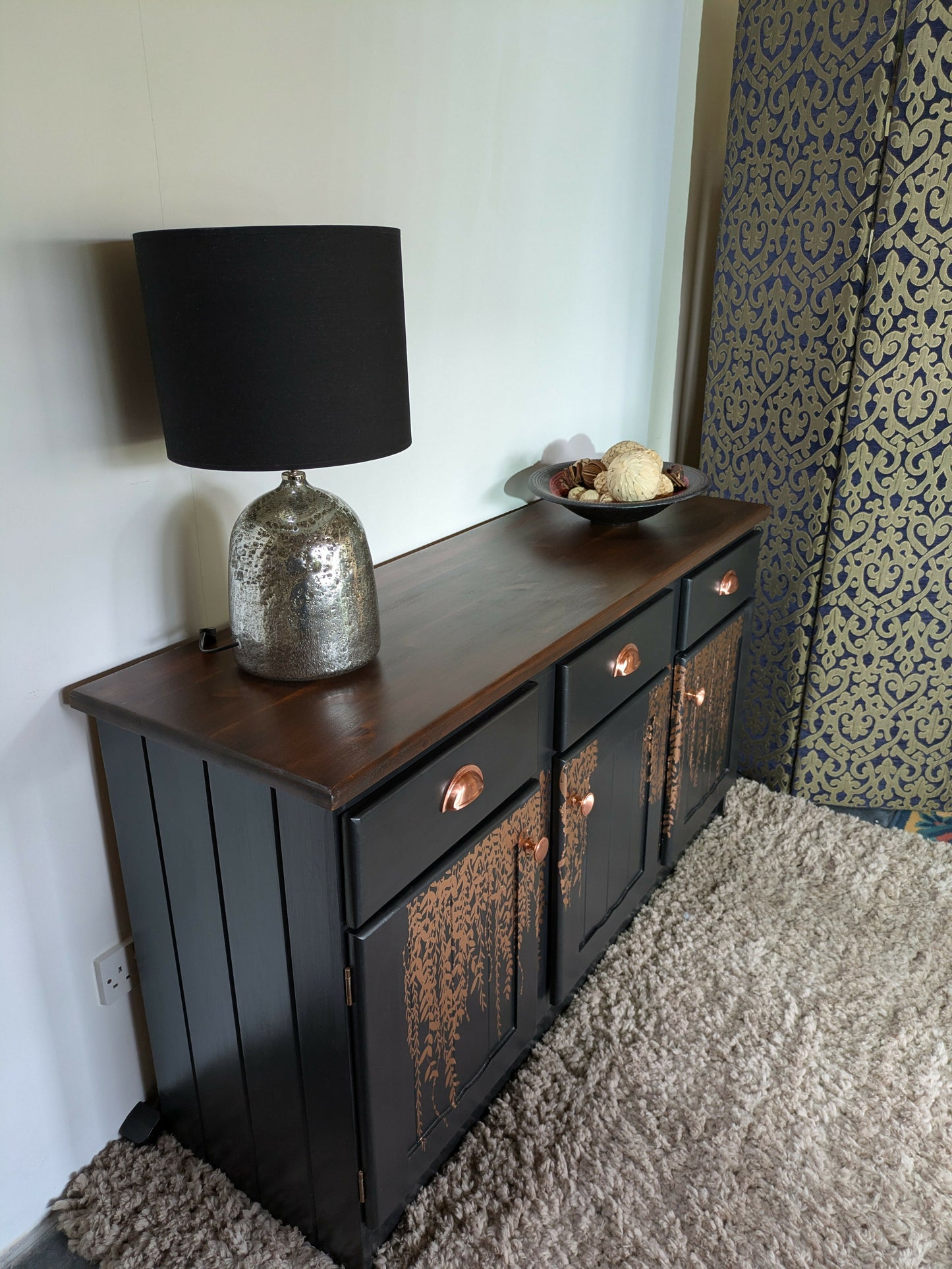 Gold Leaf Dresser