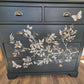 Large mid-century pine chest of drawers