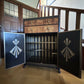 Art Deco Cocktail Cabinet. Original 1920's cabinet. Handpainted.