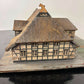 Antique Architectural Model Of Traditional Lower Saxon Farmhouse