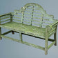Hardwood Weathered Lutyens Style Garden Bench