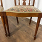 Pair of Edwardian Inlaid Mahogany Chairs