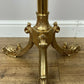 Standing Coat Hanger Vintage French Style Brass Ornate Coat Rack LOT 6453
