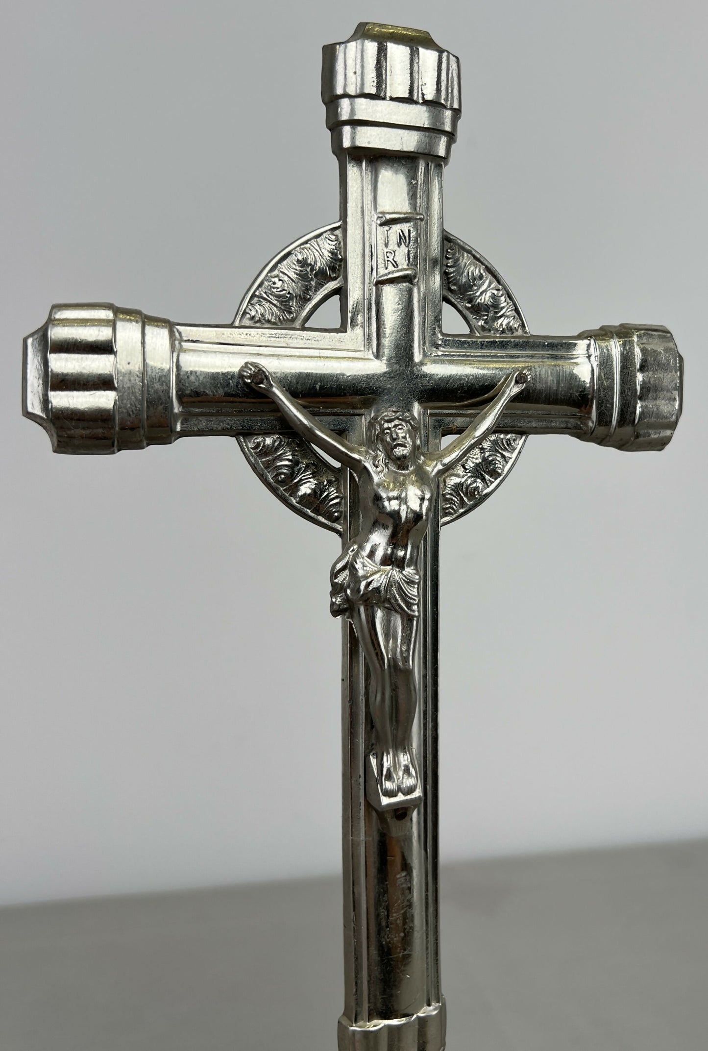 Crucifix Vintage French Style Metal Ornate Religious Cross LOT 6421