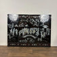 Set of Four Vintage Oriental Wall Panels with Mother of Pearl Inlay