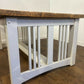 Large Modern Coffee Table With Reclaimed Top