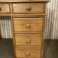 Handmade Solid Pine Desk with Cupboard • Home Office Study Table • Classic Wooden Desk