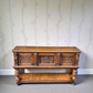 Antique Elizabethan Style Carved Oak Sideboard