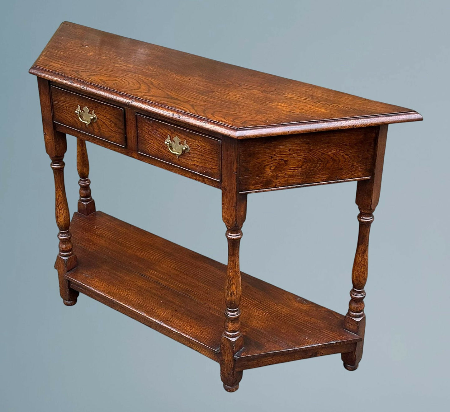 Oak Canted Hall Table Titchmarsh Goodwin?