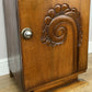 Bedside Table Antique French Art Deco Marble Top Oak Cabinet Nightstand LOT 6238