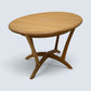 Winsor Stockholm WN218 Oak Oval Extending Dining Table FREE UK Delivery