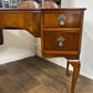 Vintage Austin Suite Walnut Dressing Table with Triple Mirror