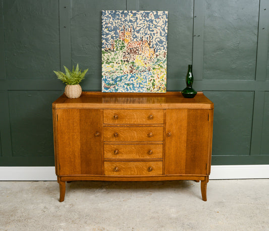 Mid Century Oak Sideboard by Strongbow Furniture
