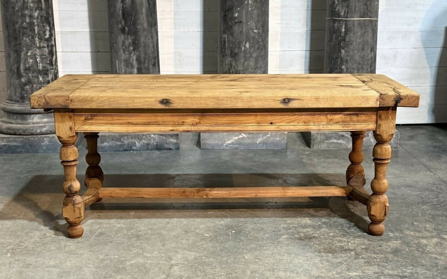 Characterful French Farmhouse Kitchen Dining Table