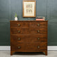 Georgian Mahogany Bow Fronted Chest of Drawers - 2 Over 3