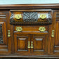 Late Victorian Antique Carved Gothic Sideboard