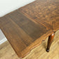 Dining Table Vintage French Louis XVI Carved Oak Extendable Table LOT 6354