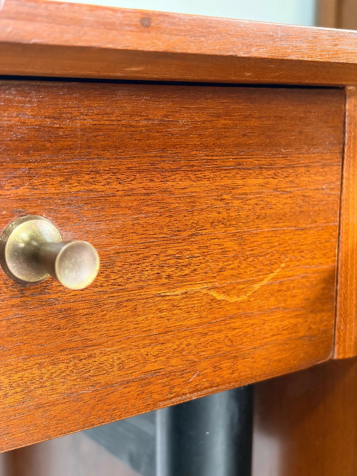 Mid century retro vintage dressing table drawers mirror Nathan