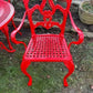 Ferrari Red Patio Set