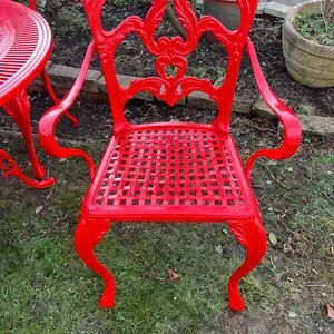 Ferrari Red Patio Set