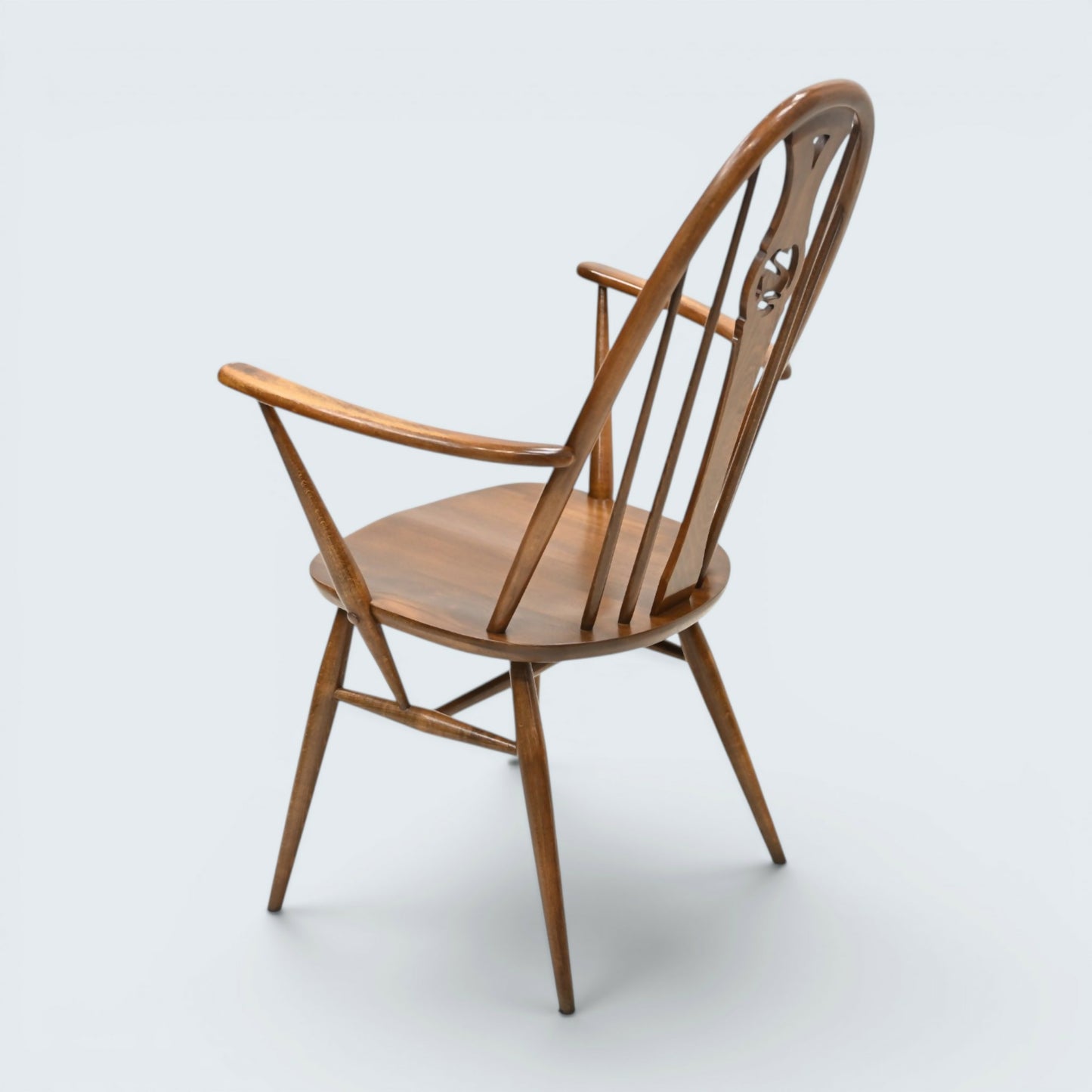 6 Ercol Swan Bow Back Dining Chairs Golden Dawn Finish FREE UK Delivery*