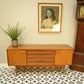 Vintage White and Newton Teak Mid Century Sideboard