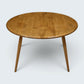 Ercol Large Round Coffee Table 1970s Retro Light Finish 74.5cm FREE UK Delivery