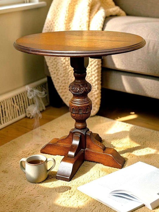 Wood Bros Old Charm Light Oak Wine Table 2428