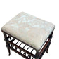 Antique Mahogany late Victorian spindle stool