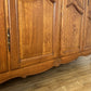 Wardrobe Vintage French Louis XVI Style Four Door Oak Carved Armoire LOT 6080