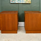 Pair G Plan Fresco Teak Bedside Tables - Mid Century 1970s