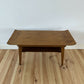 Horatio Myer & Co Bentwood Sleigh Teak And Beech Frame Mid Century Coffee Table