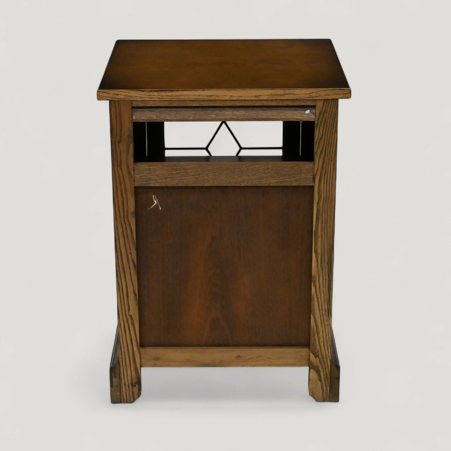 Old Charm Hi Fi Cabinet 1 Adjustable Shelf Light Oak FREE UK Delivery*. SBR10956/1809E