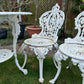 Victorian Crown Cast Iron Patio Set