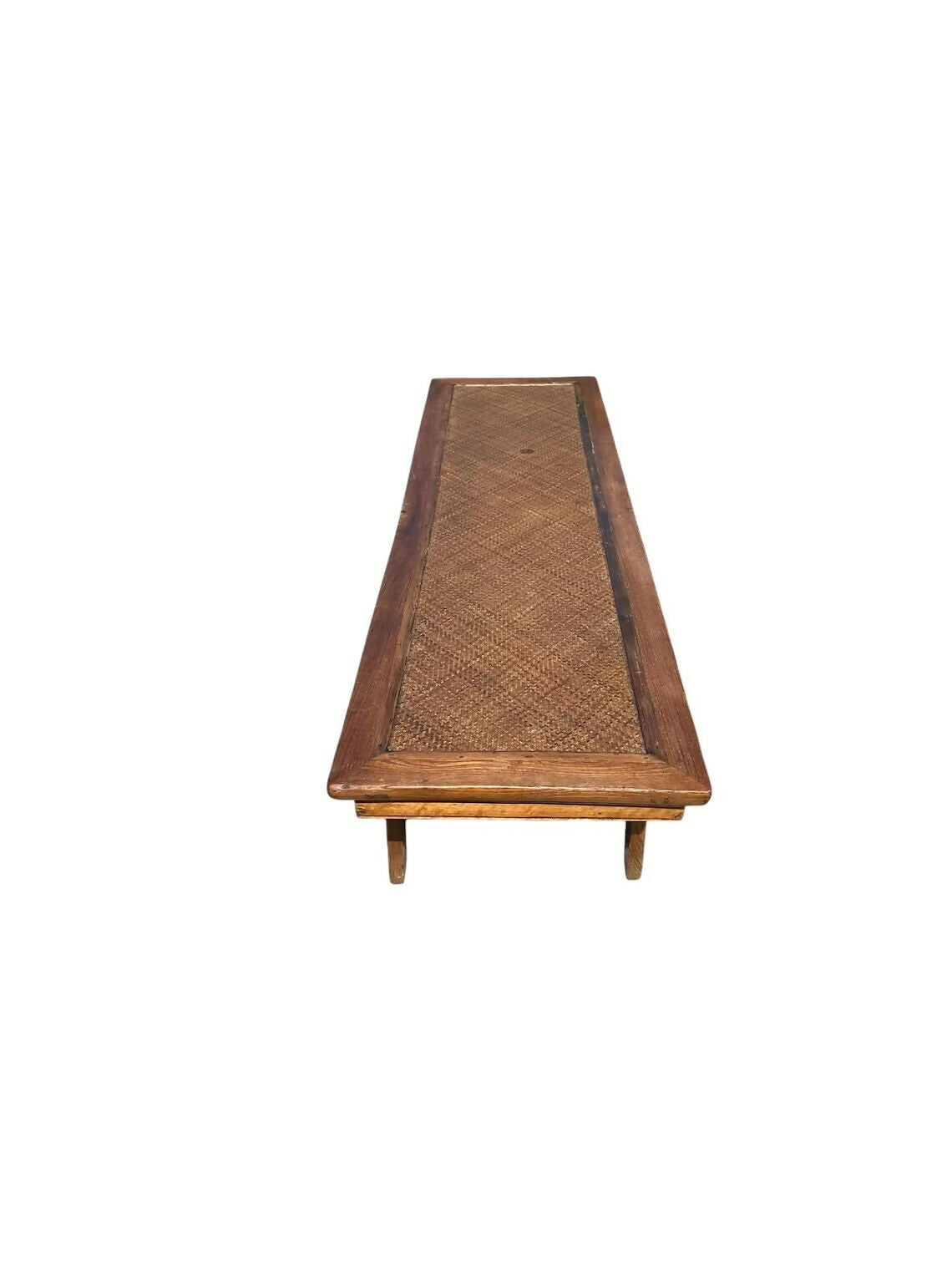 Antique Chinese Qing Dynasty-style bench / low table