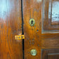 Antique Oak Corner Cupboard on Stand