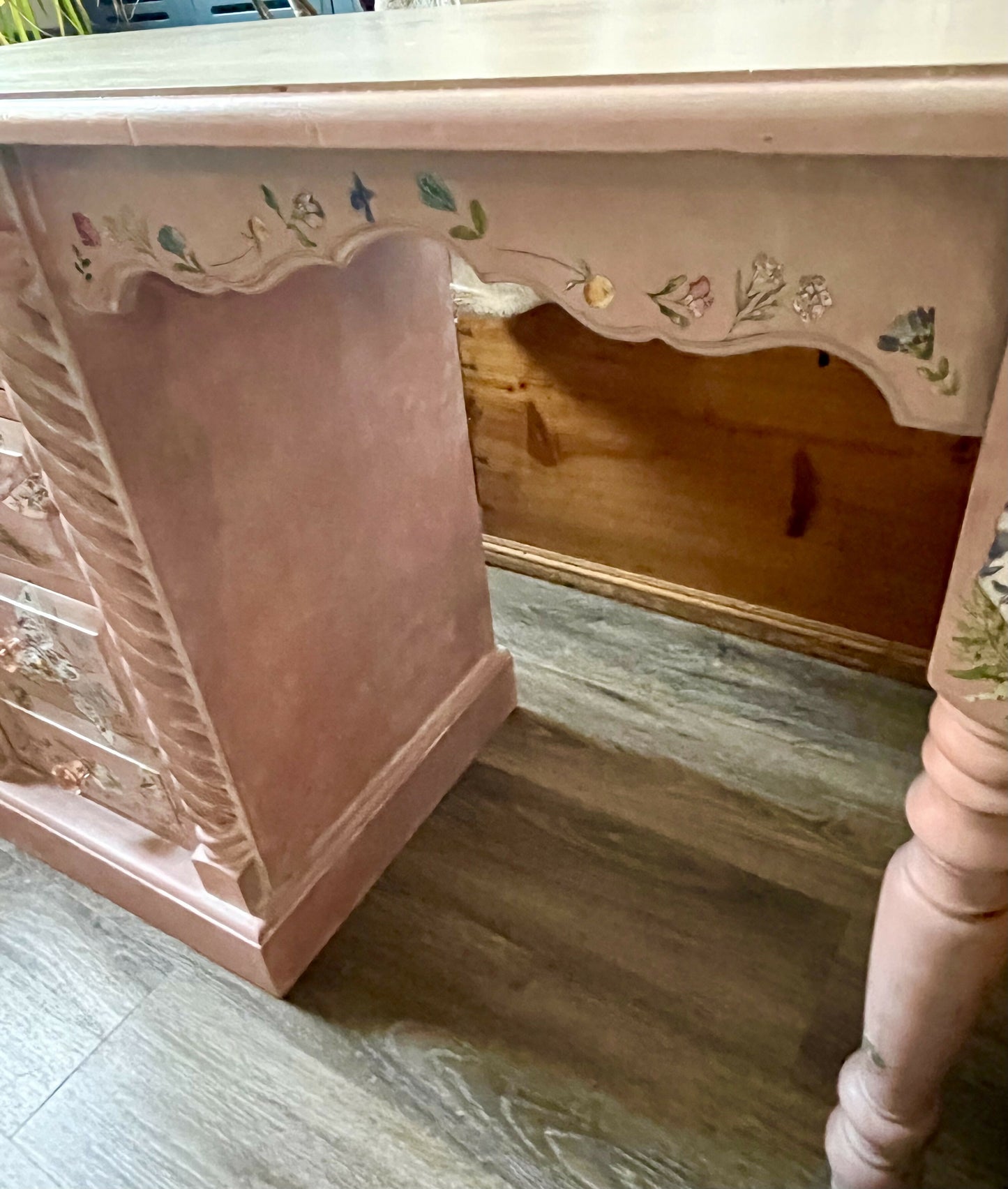 Painted Desk/Dressing Table