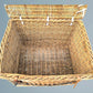 Large Antique Wicker Log Basket