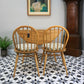 Four Ercol Windsor 370 Dining Chairs with n Elm Ercol Drop Leaf Dining Table