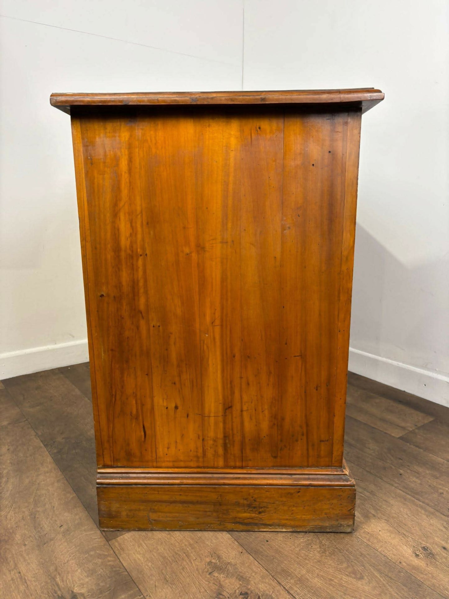 Edwardian Art Nouveau Style Satin Walnut Chest