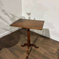 Victorian Mahogany Lamp Table On Tripod Base