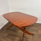Vintage Yew Wood Extending Dining Table