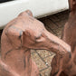 Life Size Pair Of Whippet / Greyhound Vintage Garden Statues.