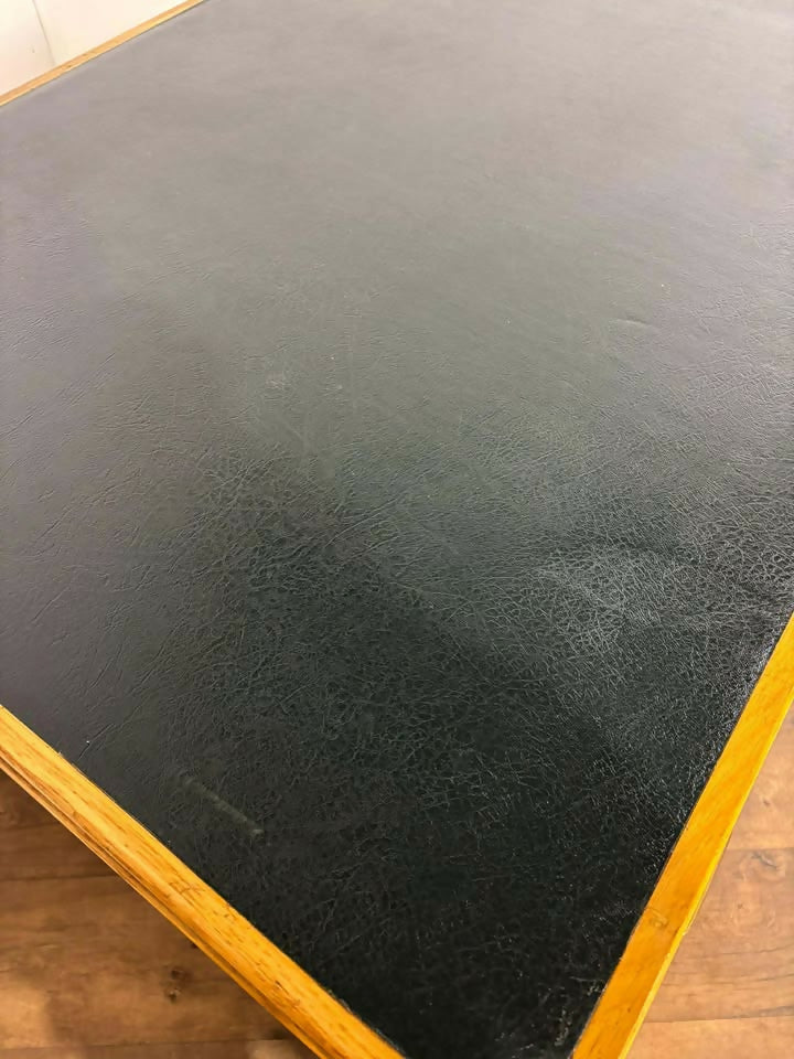 Vintage 1930’s Oak Teacher’s Pedestal Desk