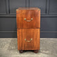 Mahogany Military Vintage Campaign Chest